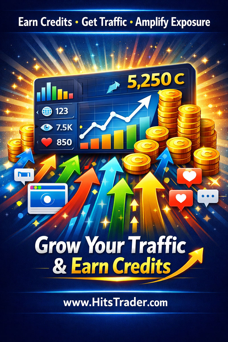 HitsTrader Promo Graphic